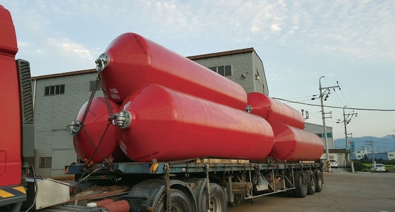 El ISO certificó espuma durable llenó la defensa flotante del poliuretano