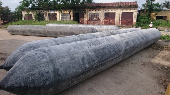 Salvamento Marine Rubber Balloon Airbag para que tracción apuntale la elevación pesada en astilleros