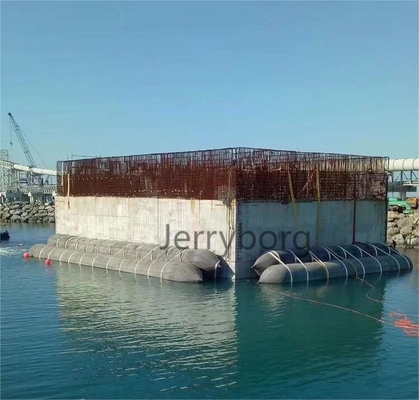 Inflar lanzamiento aterrizaje elevación bolsas de aire de caucho botes accesorios manguera