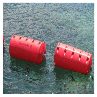 Boyas de tuberías de plástico LLDPE, marcas de pontones flotantes, barreras flotantes