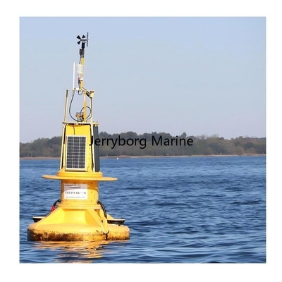 Boia flotante de LLDPE resistente a los rayos UV con luz solar para uso marino