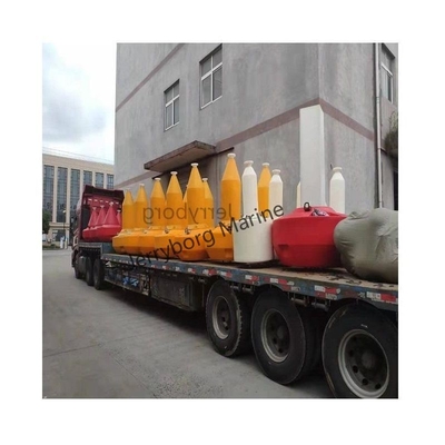 Precio de fábrica Material LLDPE Boia de marca con marca superior para navegación costera y advertencia