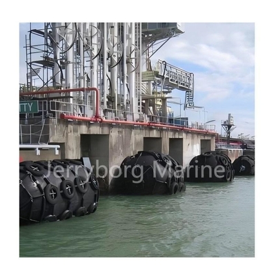 Fener neumático certificado ISO17357 para protección de puertos y buques