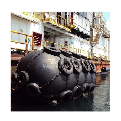 Fender de caucho de tipo Yokohama duradero con parachoques de botes de red de cadenas de neumáticos