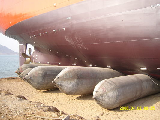 Nave flotante durable que lanza a Marine Rubber Airbag