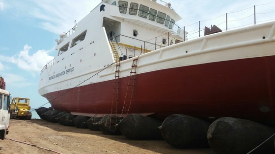 Nave que lanza y que levanta a Marine Rubber Airbag el 1.2m*15m