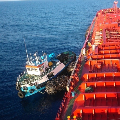 Lleve - las defensas inflables resistentes del muelle