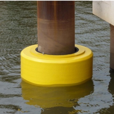 Defensa colorida flotante de la espuma del poliuretano para la defensa flotante del buñuelo de la protección del barco