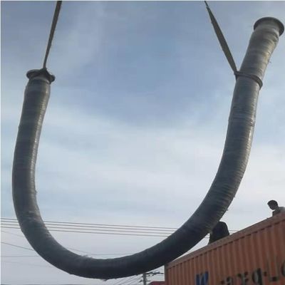 Cargo flexible del aceite de Marine Rubber Hose For Crude del tamaño grande resistente