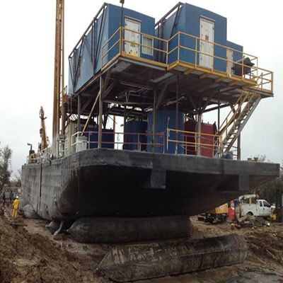 Marine Rubber Ship Launching Airbag inflable cilíndrica