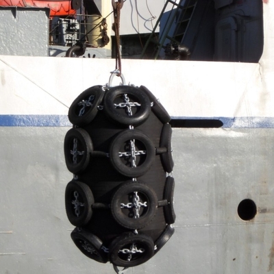 kpa 50 que atraca amarrando a Marine Rubber Fender neumática flotante inflable