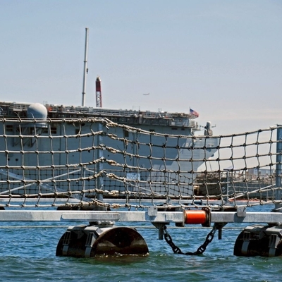 Las barreras flotantes de la seguridad portuaria del HDPE con ISO9001 certificaron