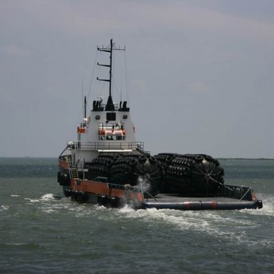 50kpa 80kpa que flota las defensas de goma de Yokohama de la defensa neumática