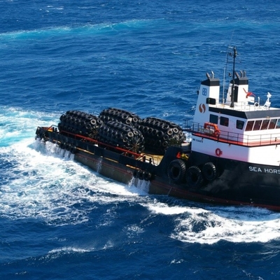 Defensa de goma neumática flotante de alta presión del ABS CCS Yokohama para el barco