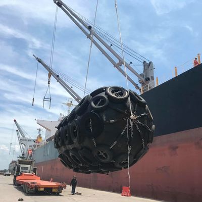 ISO17357 50 tipo defensa neumática inflable de Yokohama del kpa del kpa 80