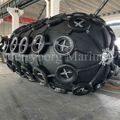 defensa de goma inflable de alta presión de la defensa neumática de 50kpa 80kpa Yokohama