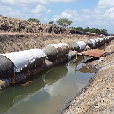 Nave de elevación del salvamento subacuático que lanza el saco hinchable inflable de goma neumático para el barco