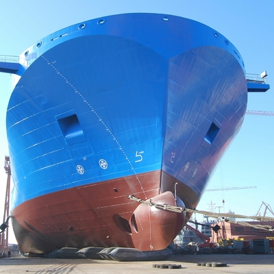nave del 1.2m*15m que lanza los bolsos inflables de Marine Airbag Natural Rubber Roller con el certificado de CCS