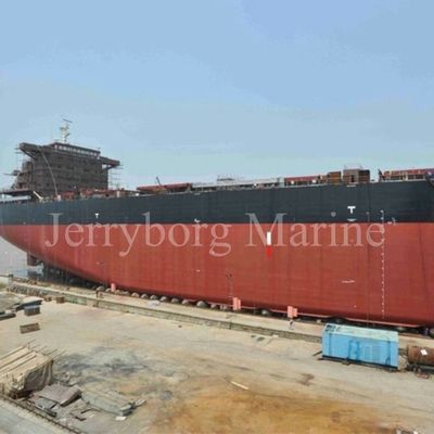 nave del 1.2m*12m que lanza a Marine Rubber Airbags inflable