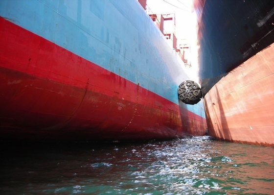defensa de goma de pesca 50Kpa de la plataforma costera neumática del barco para la nave