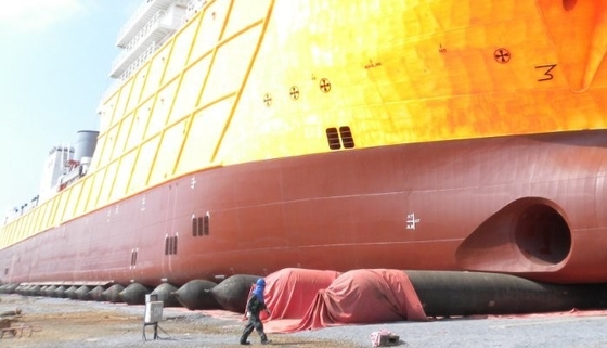 Los sacos hinchables de goma inflables de la nave de la dique seco ponen en marcha precio de fábrica de los barcos en venta