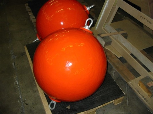 Barco flotante de la protección de la nave de defensa de la colisión de EVA Foam Ball Fender With