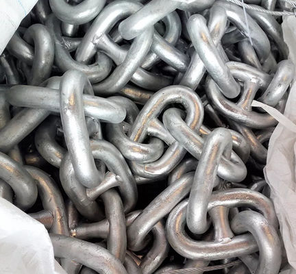 Cadena de ancla de acero grande del GRADO de Marine Stud Link Anchor ChainU2 usada para la nave del buque