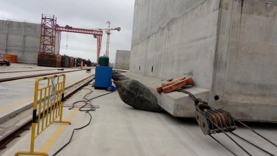 Salvamento Marine Rubber Balloon Airbag para que tracción apuntale la elevación pesada en astilleros