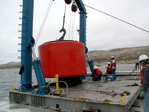 PVC flotante costero EVA Mooring Buoys del flotador cilíndrico PE del ancla