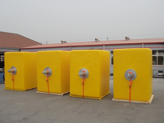 Boya de EVA Foam Filled Buoys Cylindrical con la piel de la PU