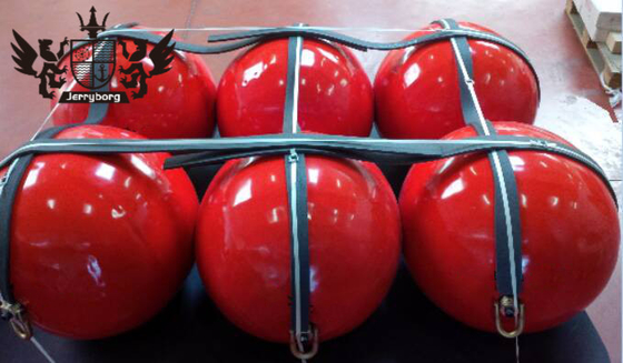 EVA Boia flotante marina de amarre con bola LLDPE Boia de navegación Barrera flotante