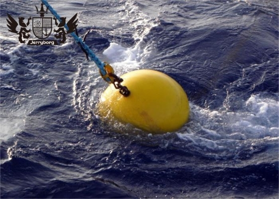 EVA Boia flotante marina de amarre con bola LLDPE Boia de navegación Barrera flotante