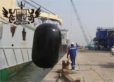 Fender hidráulico neumático de caucho de alta calidad para submarino