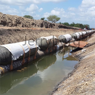 Inflar lanzamiento aterrizaje elevación bolsas de aire de caucho botes accesorios manguera
