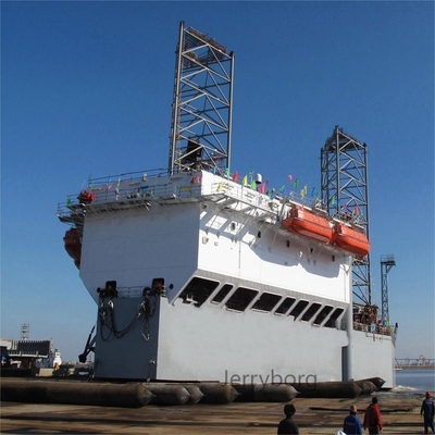 Inflar lanzamiento aterrizaje elevación bolsas de aire de caucho botes accesorios manguera