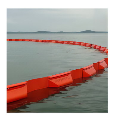 Boom de contención de petróleo Puertos de contención personalizados / Lago / Boom de petróleo en alta mar
