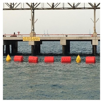 Boyas de tuberías de plástico LLDPE, marcas de pontones flotantes, barreras flotantes