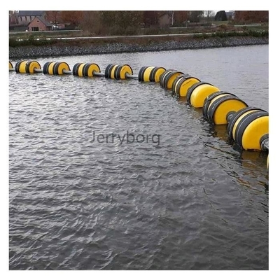 Boyas de tuberías de plástico LLDPE, marcas de pontones flotantes, barreras flotantes