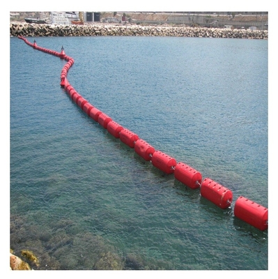 Boyas de tuberías de plástico LLDPE, marcas de pontones flotantes, barreras flotantes
