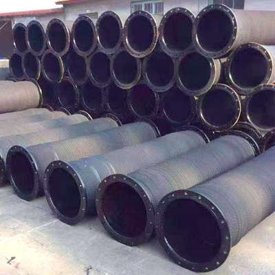 Descarga flexible del aceite del fango de la arena de la rastra de la entrerrosca de Marine Floating Hose Manufacturers Flange