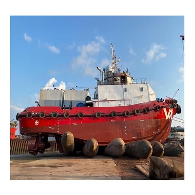 Bolsa de aire flotante de goma para el rescate y el lanzamiento de buques