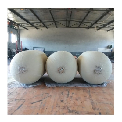 Fenders inflables marinos de caucho de Yokohama para buques y puertos