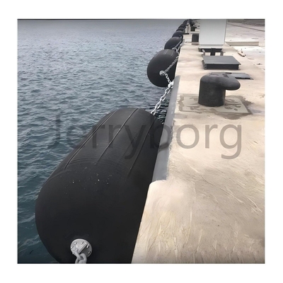 Fenders inflables marinos de caucho de Yokohama para buques y puertos