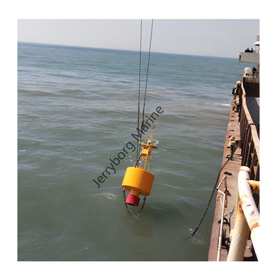 Boia de acero marino para navegación con luz solar