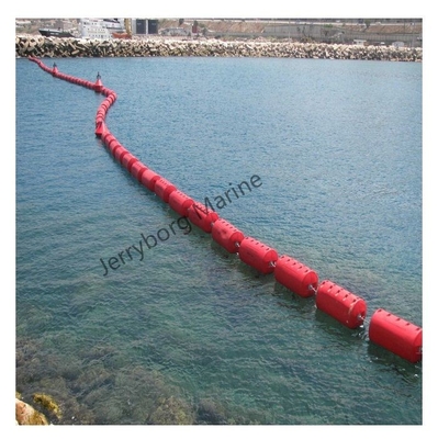 HDPE flotantes depósito de dragado tubería de plástico buey de barrera flotante