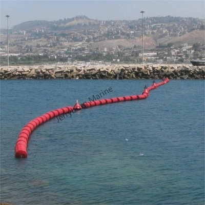 HDPE flotantes depósito de dragado tubería de plástico buey de barrera flotante