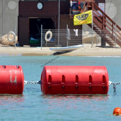 Barreras de seguridad flotantes de plástico LLDPE Ponton flotante tubular