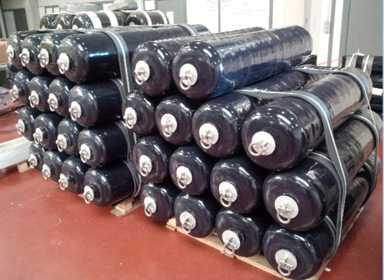 Fabricación Polyurethane EVA lleno de espuma Fender para barcos y yates utilizados de barco a barco