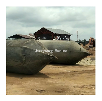 Bolsas de aire de caucho marino para el lanzamiento de buques Norma ISO14409