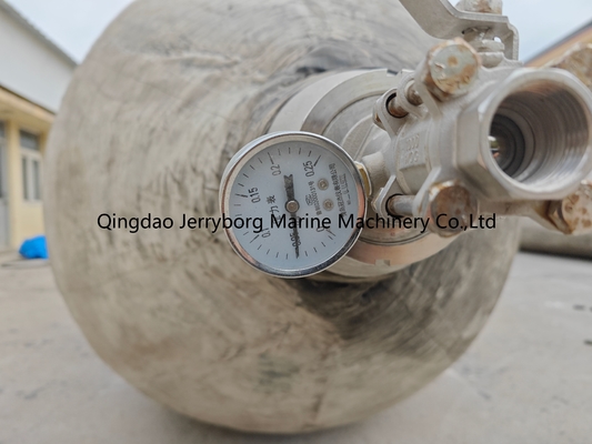 Bolsas de aire de caucho marino para el lanzamiento de buques Norma ISO14409